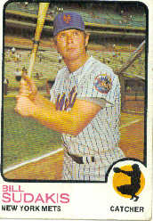 1973 Topps Baseball Cards      586     Bill Sudakis
